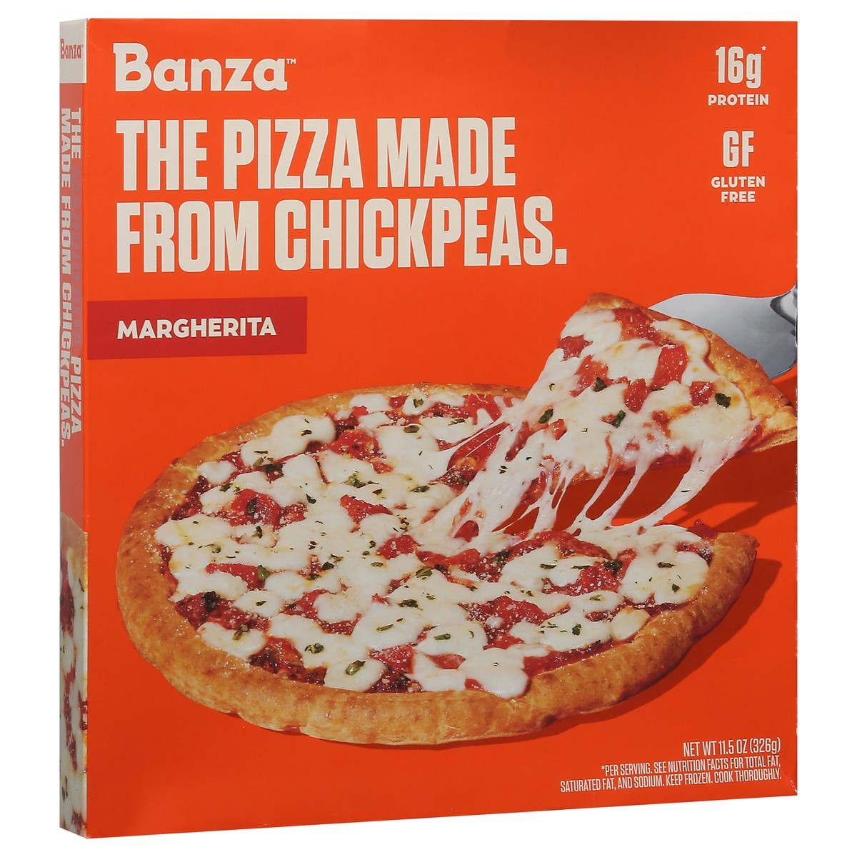 slide 4 of 9, Banza Margherita Pizza 11.5 oz, 1 ct