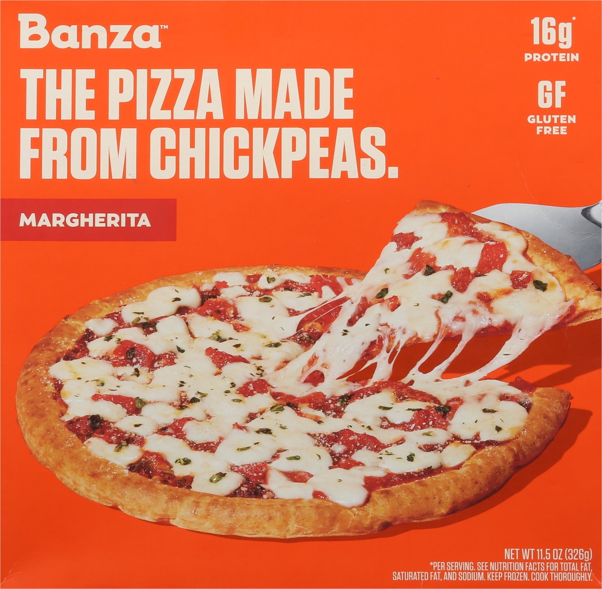 slide 2 of 9, Banza Margherita Pizza 11.5 oz, 1 ct