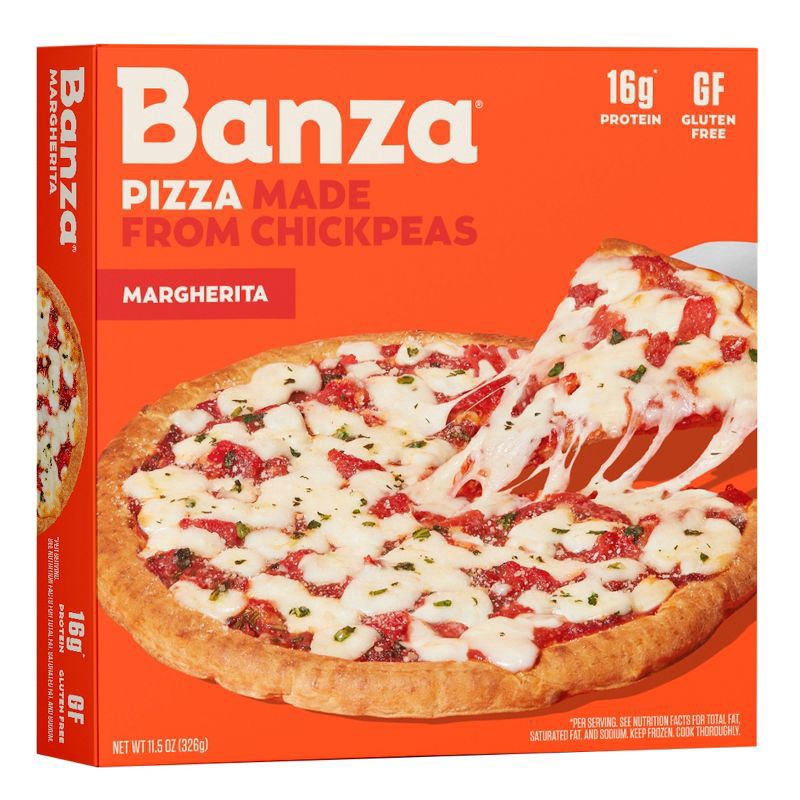 slide 1 of 9, Banza Margherita Pizza 11.5 oz, 1 ct