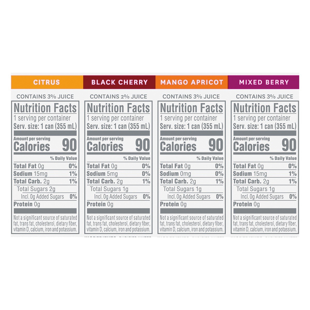 slide 4 of 11, Michelob ULTRA Second Edition Flavors Organic Hard Seltzer, Variety Pack, 12 Pack, 12 FL OZ Slim Cans, 12 ct; 12 oz
