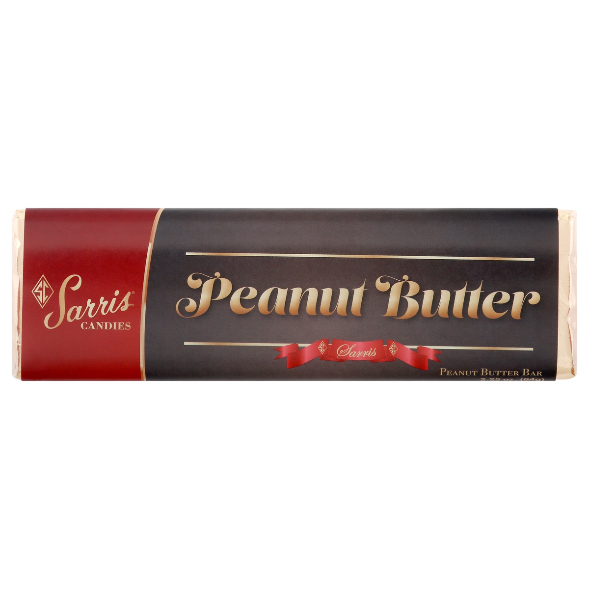 slide 1 of 1, Sarris Candies Peanut Butter Bar, 2.25 oz