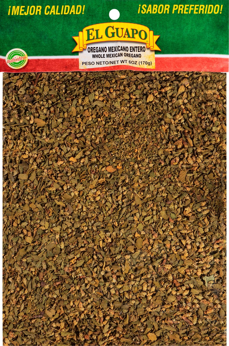 slide 5 of 9, El Guapo Oregano Mexicano Entero, 6 oz, 6 oz