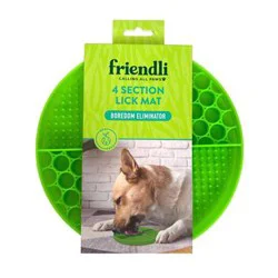 Friendli Dog Silicone 4 Section Lick Mat