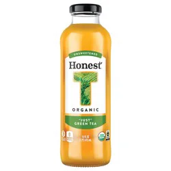Honest Tea Just Green Glass Bottle, 16 fl oz