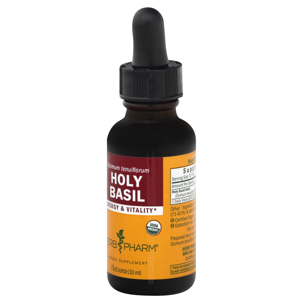 slide 2 of 13, Herb Pharm Holy Basil Liquid Extract 1 oz, 1 ct