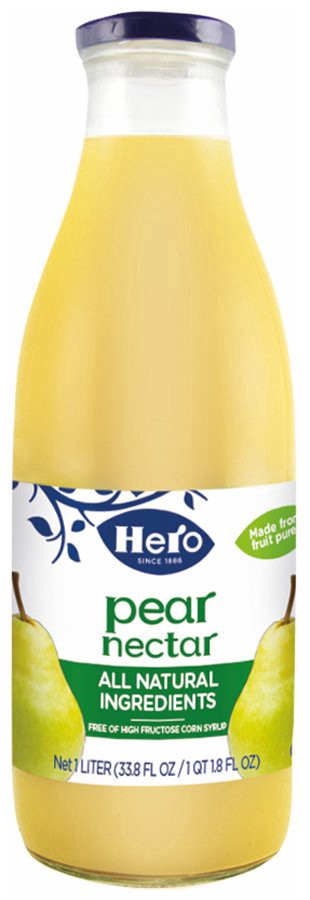 slide 1 of 4, Hero Pear Nectar- 33 oz, 33 oz