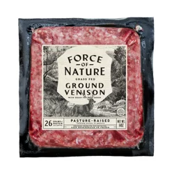 Force Of Nature 100% Grass Fed Ground Venison