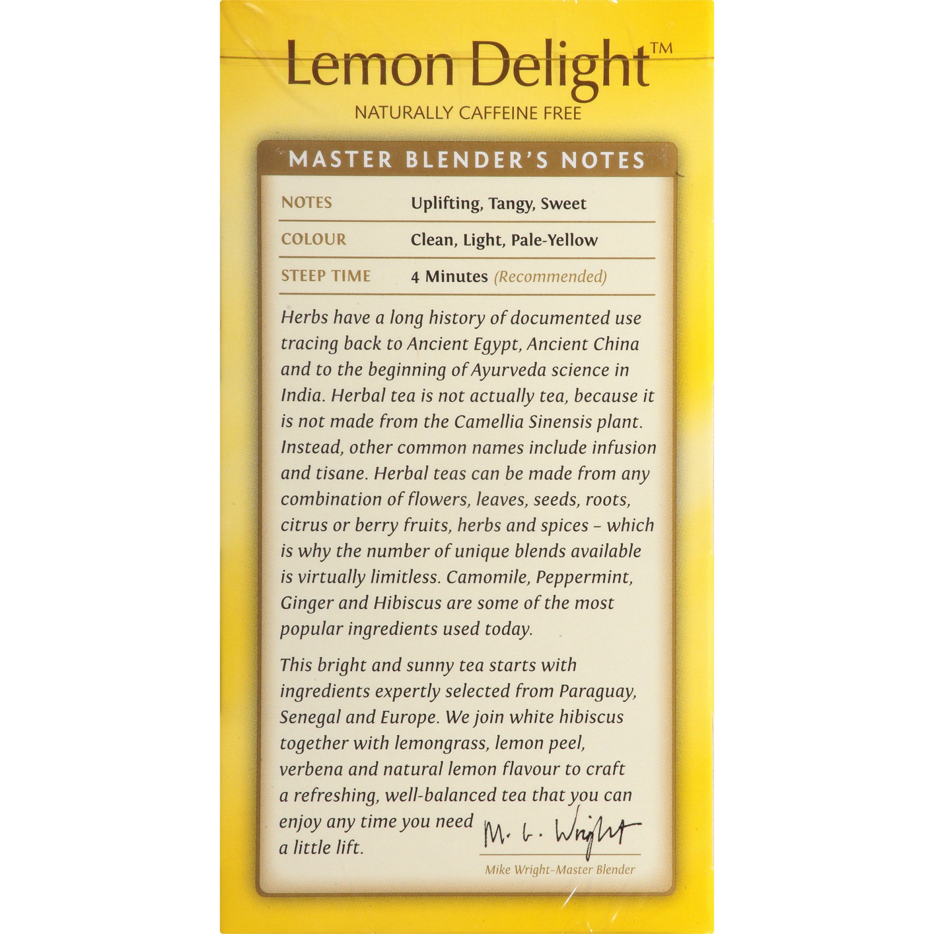 slide 7 of 7, Twinings Lemon Delight Herbal Tea Bags - 20 ct, 20 ct