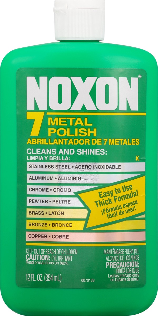 slide 7 of 11, Noxon 7 Metal Polish 12 oz, 12 fl oz