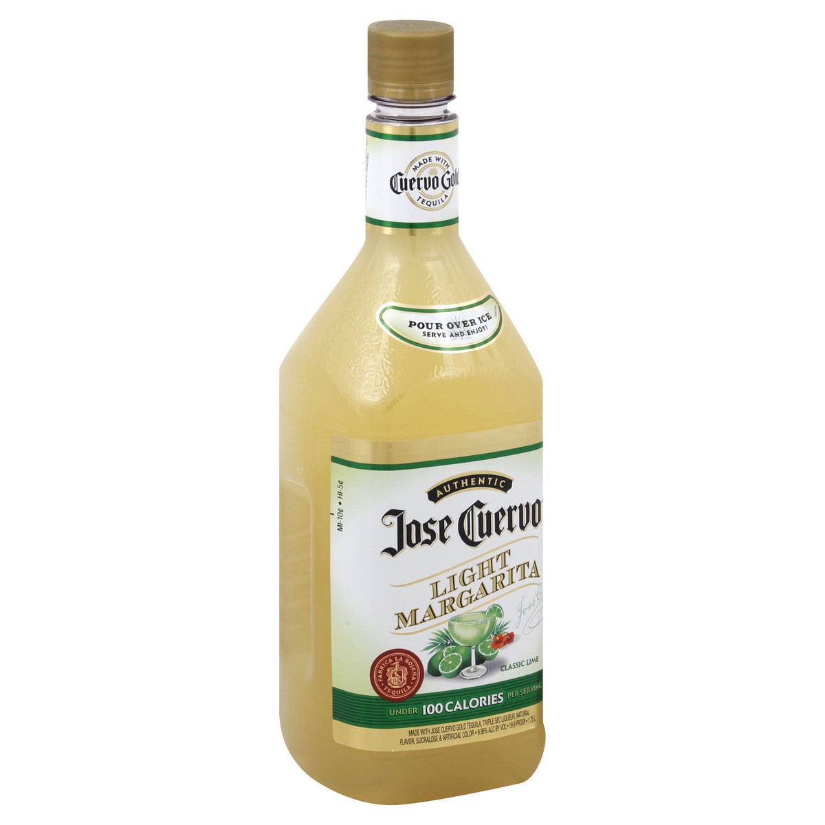 slide 2 of 3, Jose Cuervo Authentic Light Lime Margarita, 1.75 liter