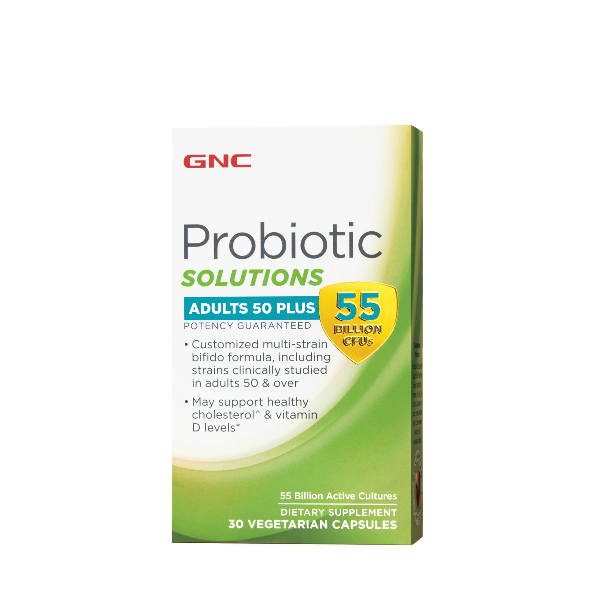 slide 1 of 1, GNC Probiotic Solutions - Adults 50 Plus, 30 ct