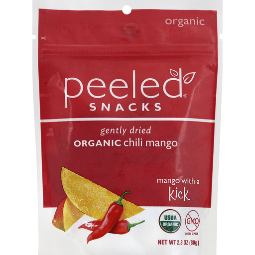 slide 2 of 2, Peeled Snacks Organic Chili Mango, 2.79 oz