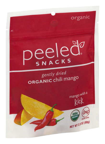 slide 1 of 2, Peeled Snacks Organic Chili Mango, 2.79 oz