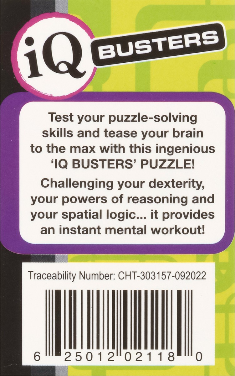 slide 9 of 9, Outset Iq Busters Wooden Puzzles, 1 ct