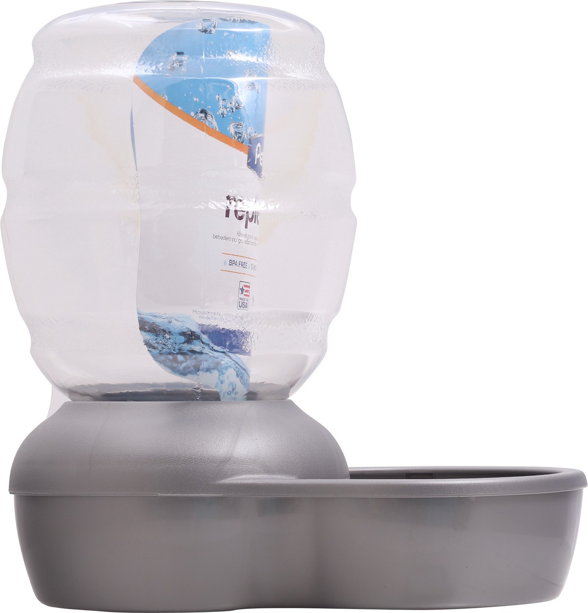 slide 3 of 10, Petmate Replendish Filtered Gravity Waterer 1 ea Not Packed, 1 ct