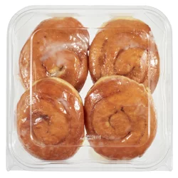 Fresh from Meijer Cinnamon Glazed Donuts, 4 Count