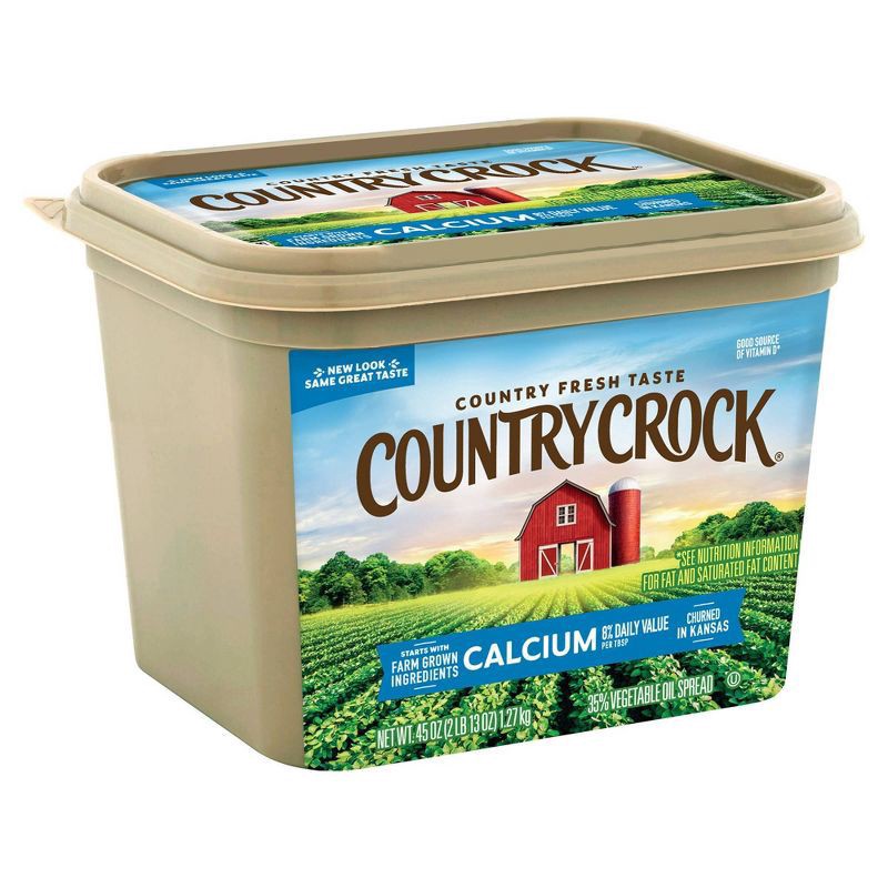 slide 5 of 6, Country Crock® calcium, 45 oz