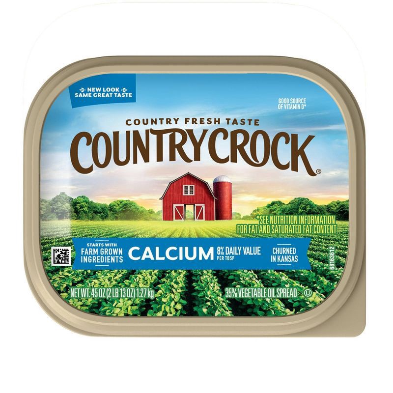 slide 6 of 6, Country Crock® calcium, 45 oz