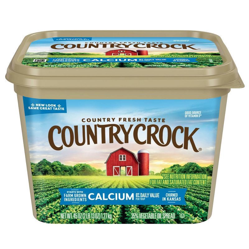 slide 1 of 6, Country Crock® calcium, 45 oz