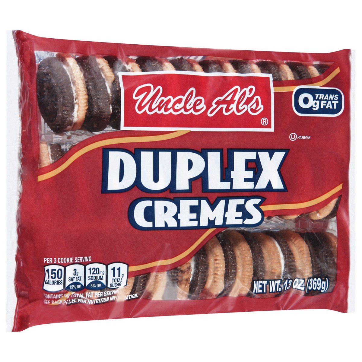 slide 14 of 14, Uncle Al's Duplex Cremes Cookies 13 oz, 13 oz