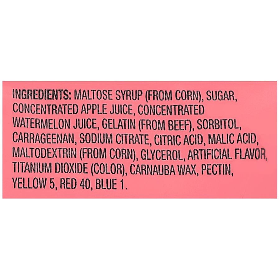 slide 5 of 5, Nice! Gummy Peelable Candy Watermelon, 2.82 oz