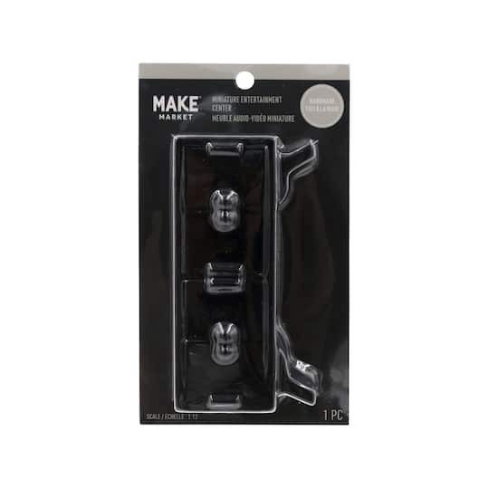 slide 1 of 4, Miniature Entertainment Center By Make Market, 4.48 in x 1.41 in x 2.25 in