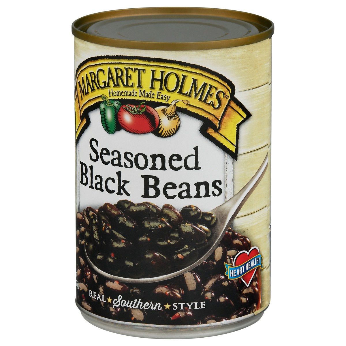 slide 13 of 14, Margaret Holmes Real Southern Style Seasoned Black Beans 15 oz, 15 oz