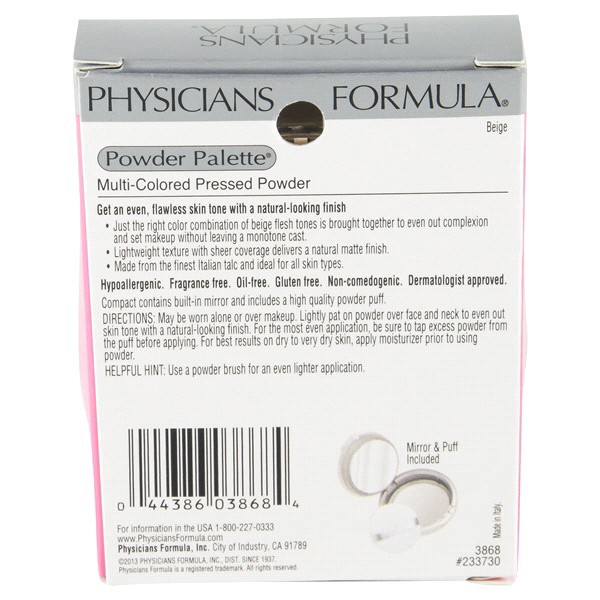 slide 7 of 13, Physicians Formula Physicans Formula Powder Palette Beige Multi-Colored Pressed Powder, 0.3 oz