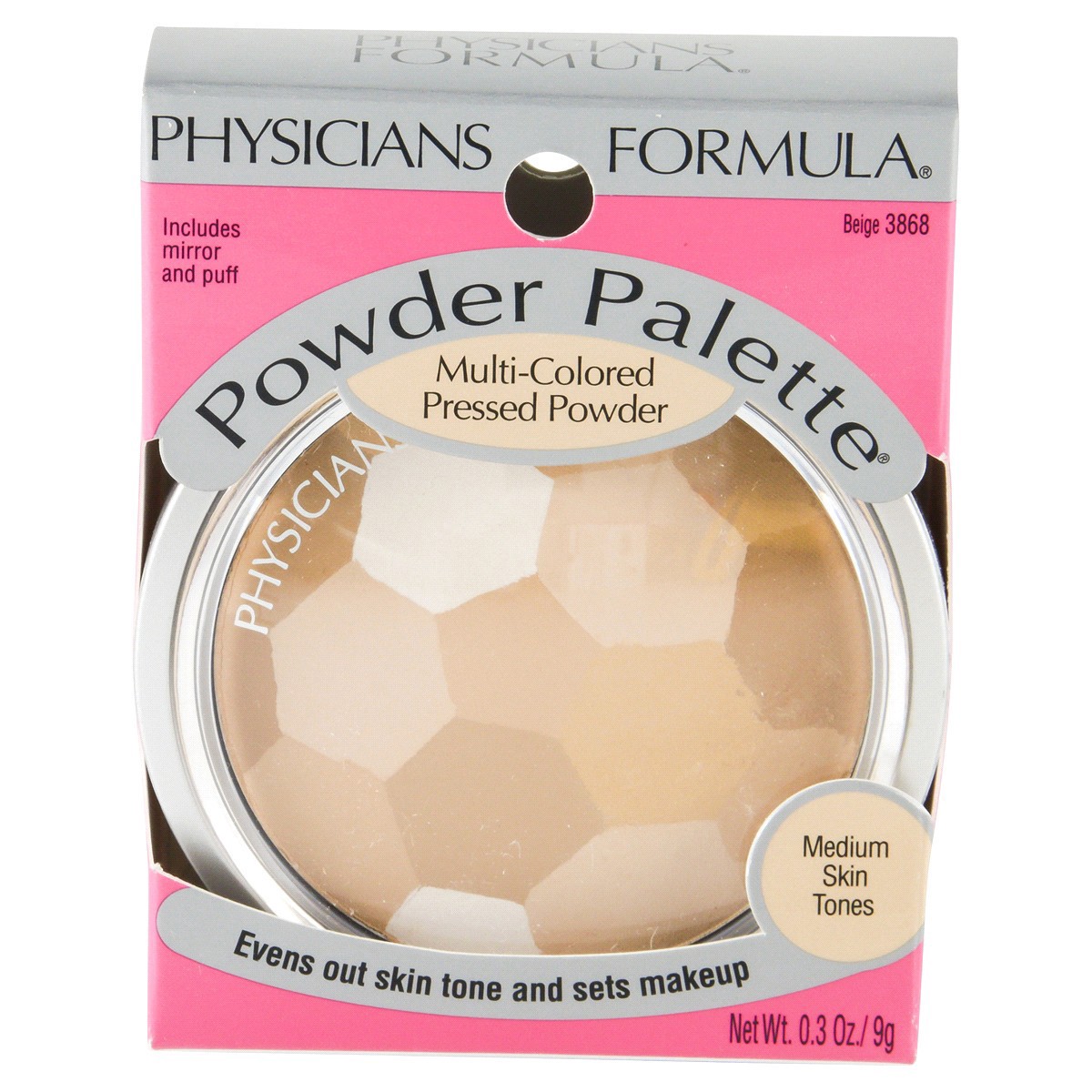 slide 1 of 13, Physicians Formula Physicans Formula Powder Palette Beige Multi-Colored Pressed Powder, 0.3 oz