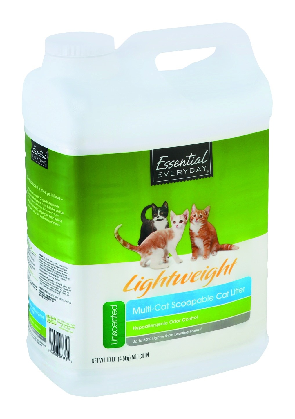 slide 1 of 1, Essential Everyday Light Weight Cat Litter, 10 lb