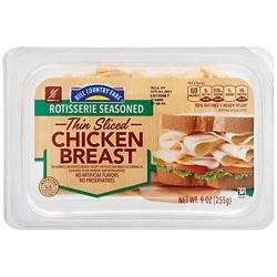 Hill Country Fare Thin Sliced Rotisserie Chicken Breast