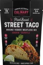 Urban Accents Ground Street Taco Veggie Meatless Mix 3.4 oz