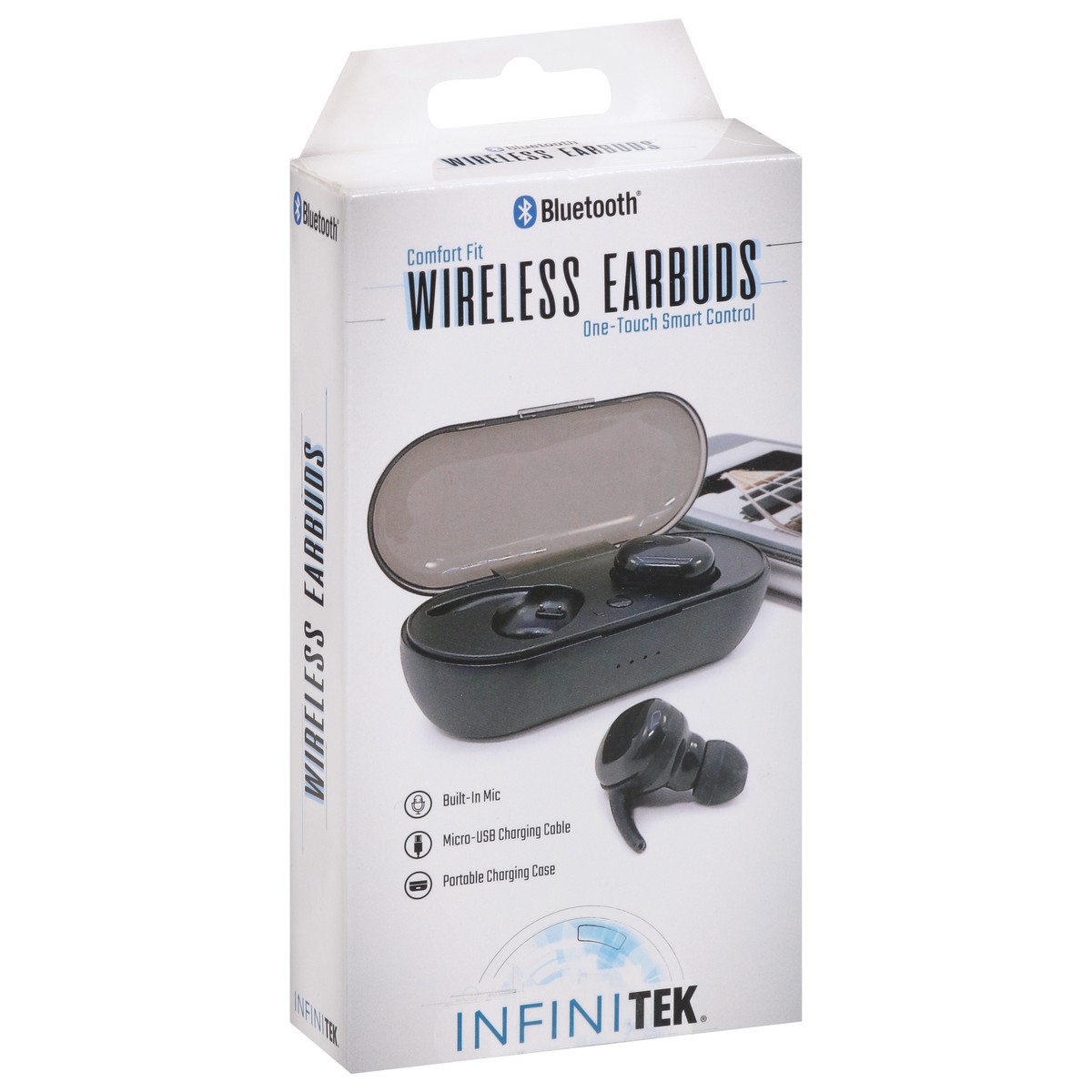 slide 6 of 10, Infinitek Bluetooth Comfort Fit Wireless Earbuds 1 ea, 1 ct