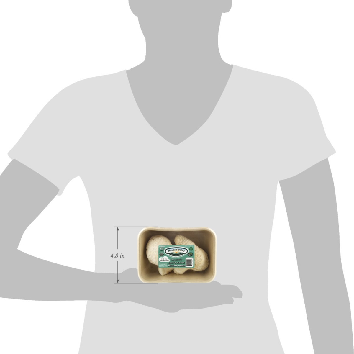 slide 2 of 12, Mousam Valley Organic Lion's Maine Mushrooms 3.5 oz, 3.5 oz