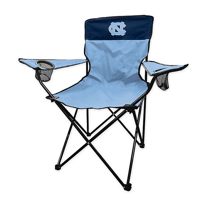 slide 1 of 1, NCAA University of North Carolina Legacy Folding Chair - Powder, 1 ct