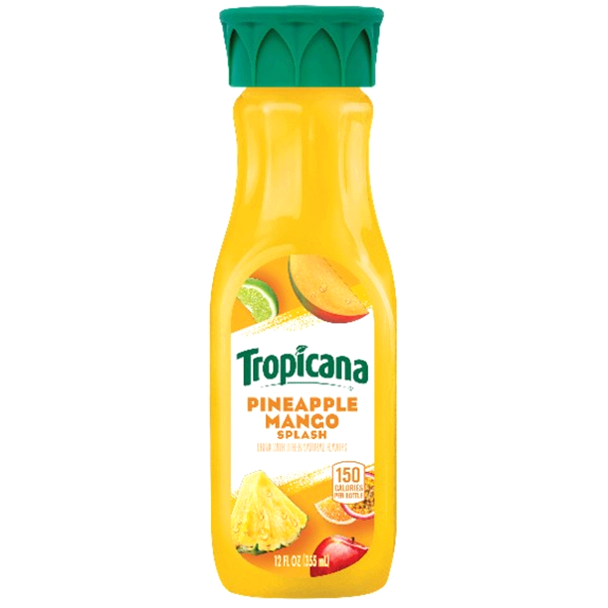 slide 1 of 3, Tropicana Juice Drink Pineapple Mango Splash - 12 oz, 12 fl oz