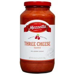Mezzetta Family Recipes Three Cheese Sauce- 25 oz
