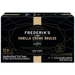 Frederiks By Meijer Pods Vanilla Creme Brulee - 12 ct