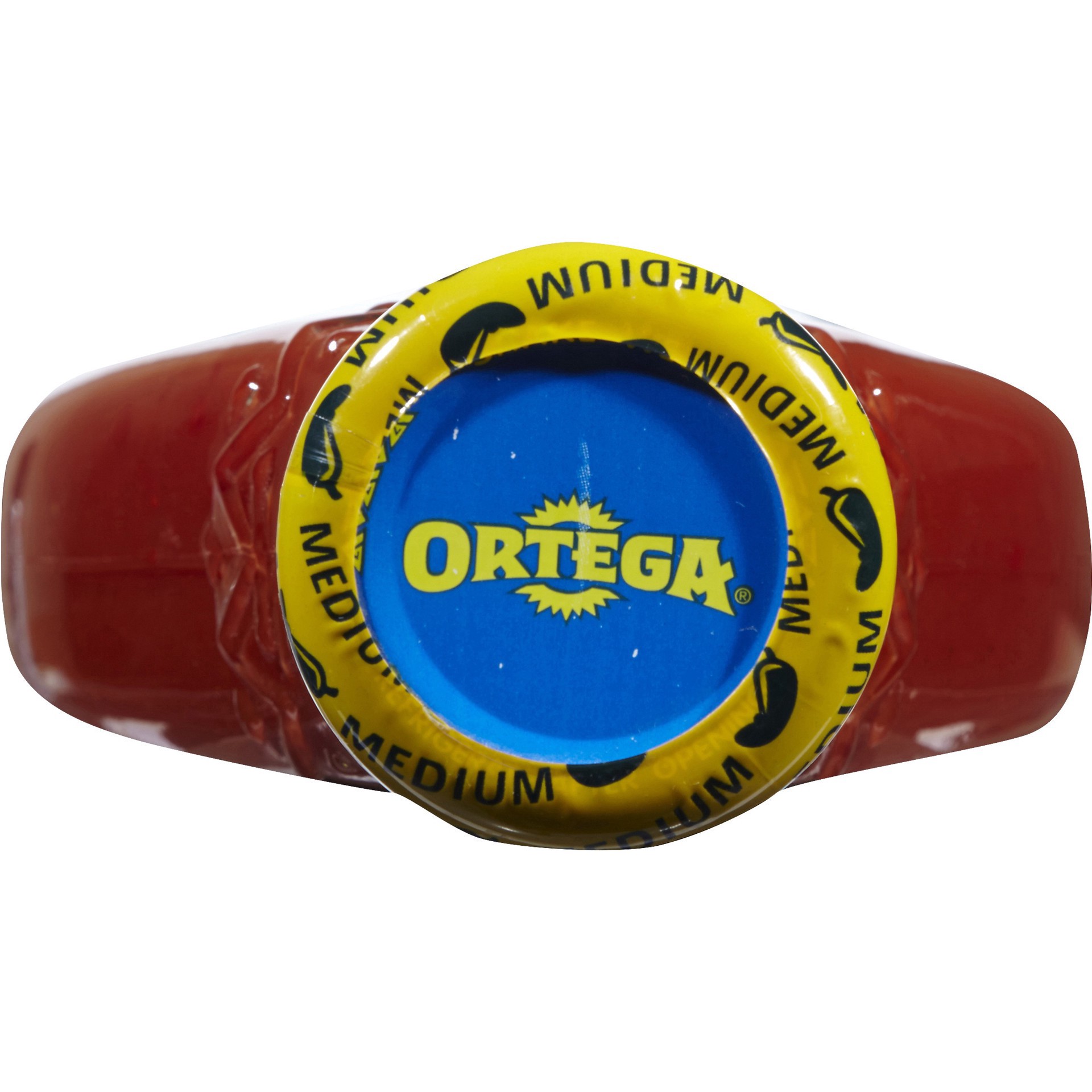 slide 9 of 9, Ortega Original Thick and Smooth Medium Taco Sauce, Kosher, 16 OZ Glass Bottle, 16 oz