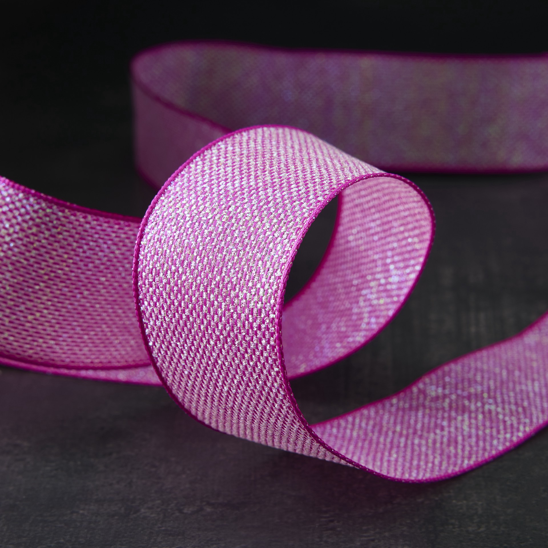 slide 4 of 4, 1.5" X 3yd. Wired Iridescent Ribbon By Celebrate It, 1.5 in x 3 yd