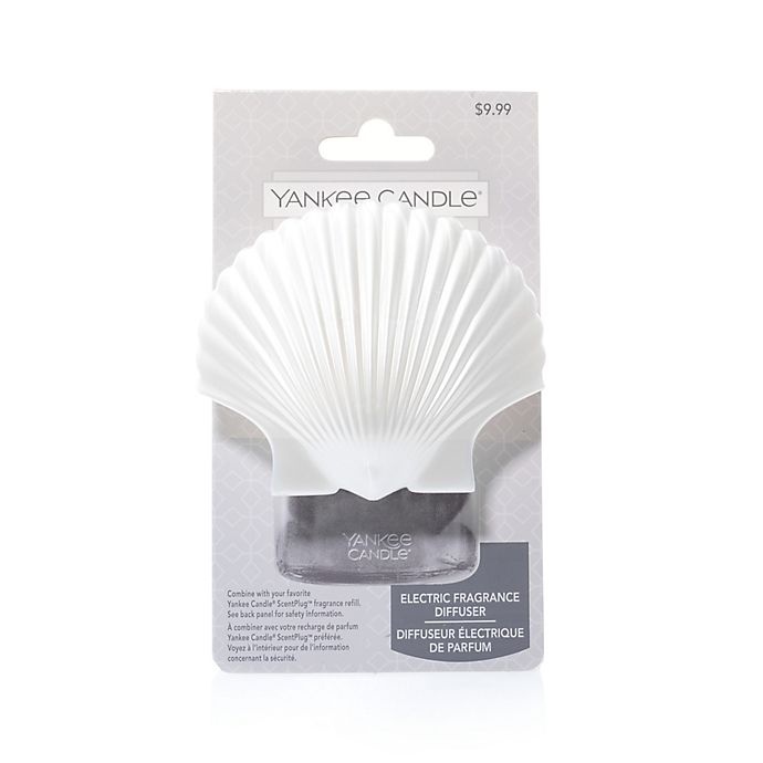 slide 1 of 1, Yankee Candle Scentplug Scallop Shell Base, 1 ct