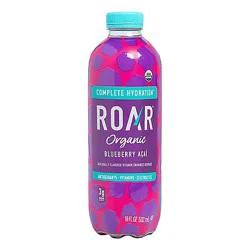Roar Organic Electrolyte Infusions Blueberry Acai - 18 Fl. Oz.