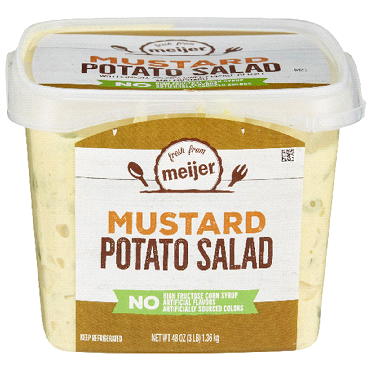 slide 1 of 1, Meijer Mustard Potato Salad ), 48 oz
