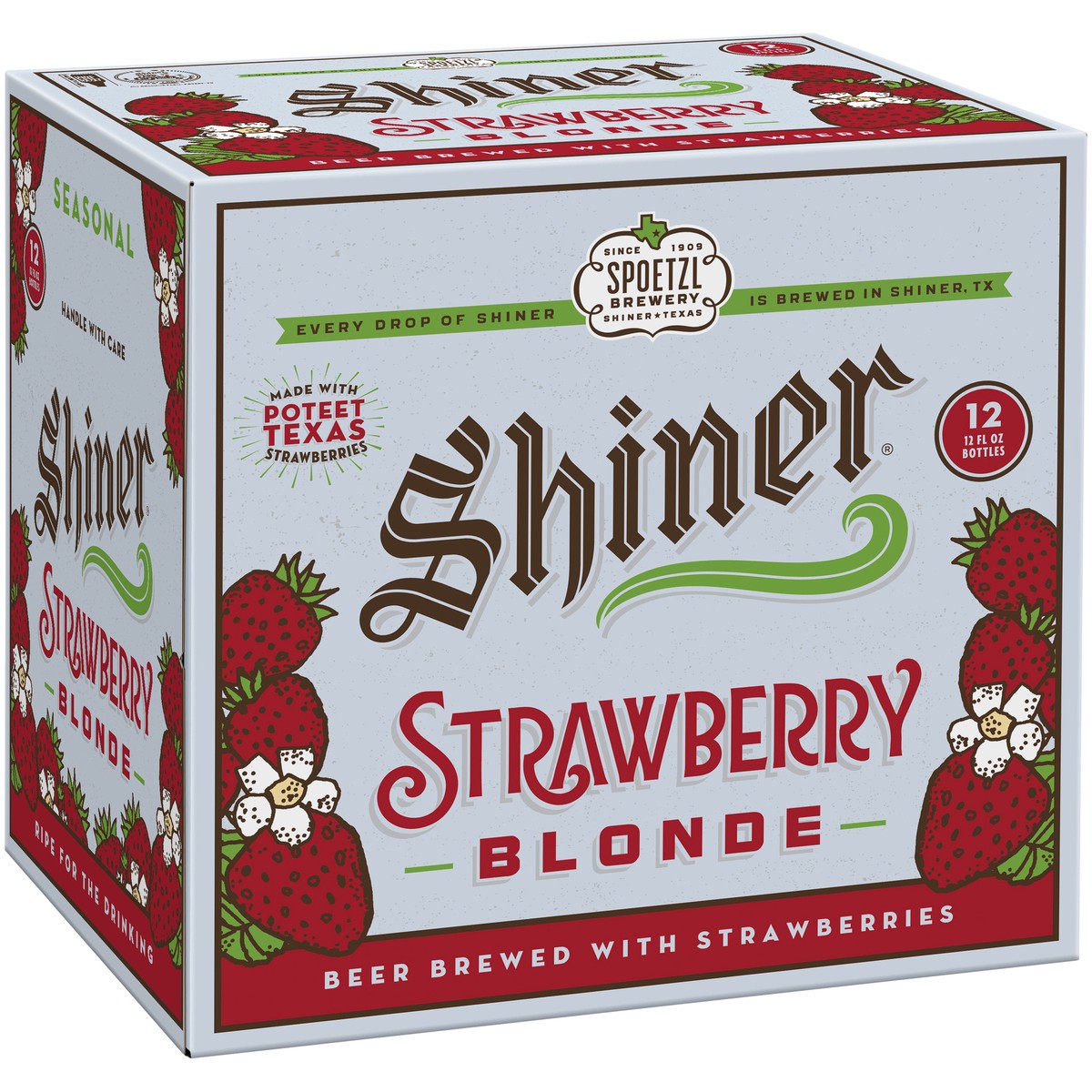 slide 6 of 8, Shiner Strawberry Blonde Beer 12-12 fl. oz. Bottles, 12 ct; 12 fl oz