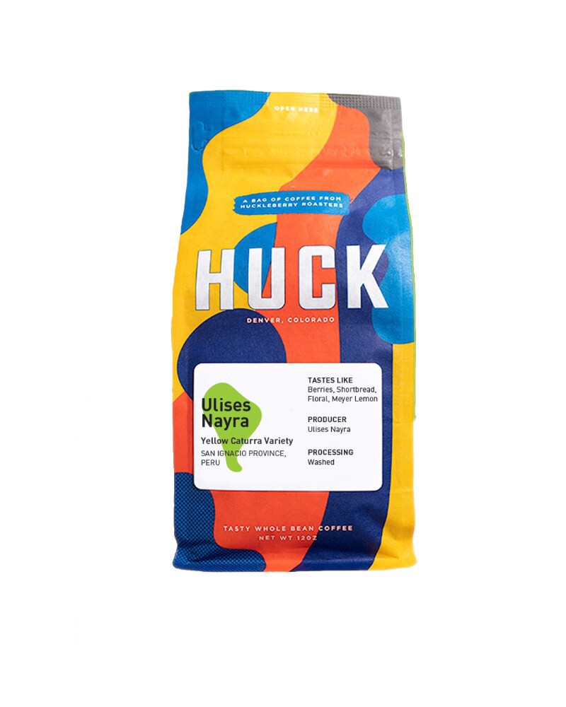 slide 1 of 1, Huckleberry Roasters South American Single Origin Whole Bean Coffee - 12 oz, 12 oz