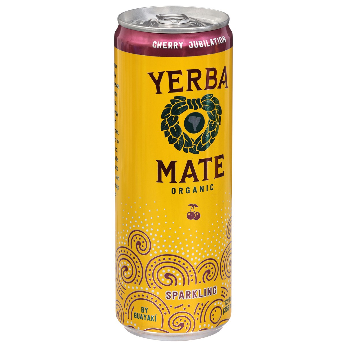 slide 3 of 14, Guayaki Organic Sparkling Cherry Jubilation Yerba Mate 12 fl oz, 12 fl oz