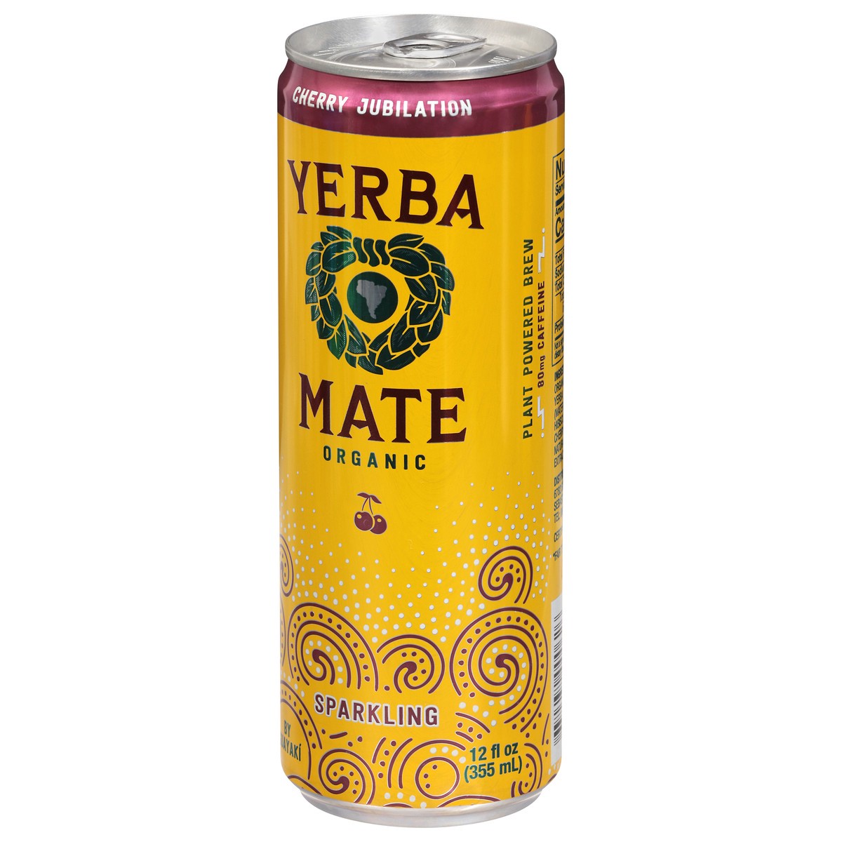 slide 2 of 14, Guayaki Organic Sparkling Cherry Jubilation Yerba Mate 12 fl oz, 12 fl oz
