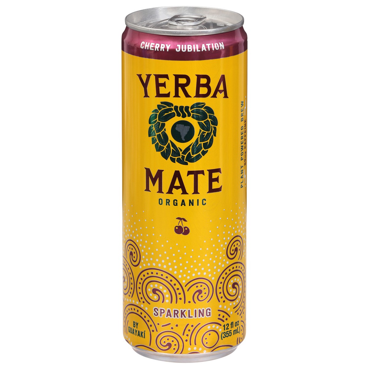slide 12 of 14, Guayaki Organic Sparkling Cherry Jubilation Yerba Mate 12 fl oz, 12 fl oz