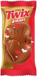 Twix Caramel Single Heart Chocolate, 1.06 oz Pack