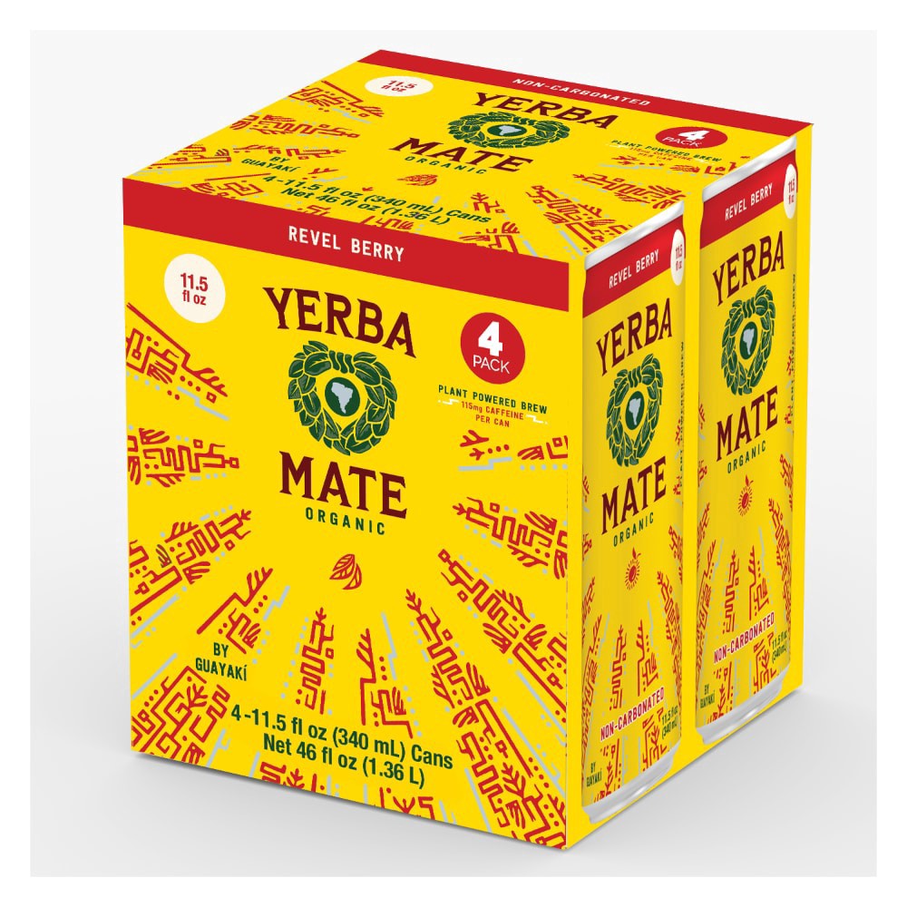 slide 1 of 2, Guayaki Yerba Mte Berry 4/11.5 Oz, 4 ct; 11.5 oz